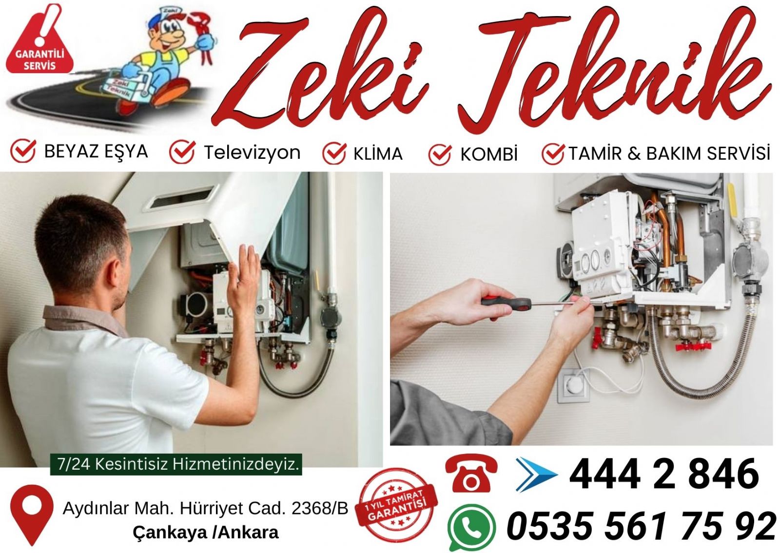 Balgat Kombi Servisi